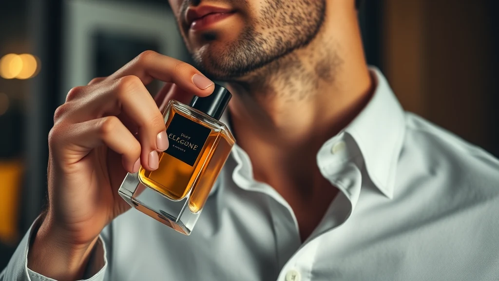 How to Apply Cologne: The Complete Guide to Smelling Great All Day — man applying cologne