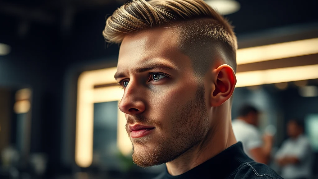 How to Maintain a Fade Between Haircuts — man with fresh fade haircut