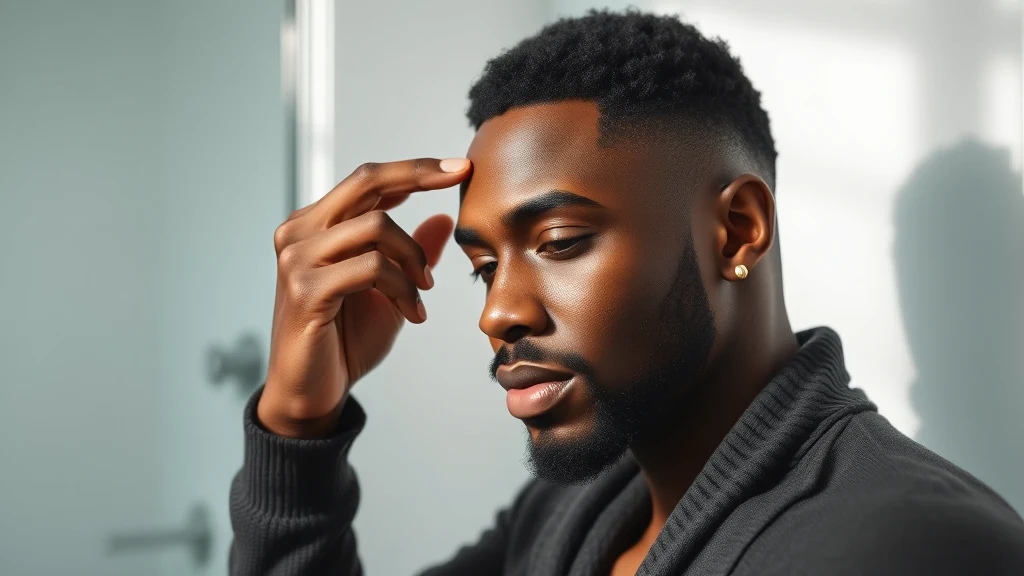 How to Moisturize Your Scalp with Dreads: The Complete Guide — man applying scalp treatment