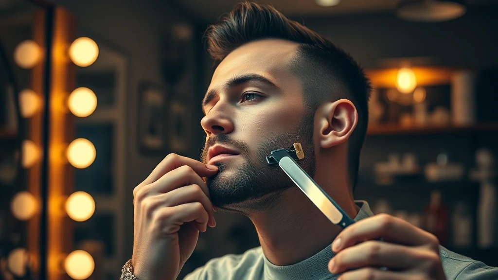 Is It Better to Shave Wet or Dry? The Honest Answer — man shaving with straight razor