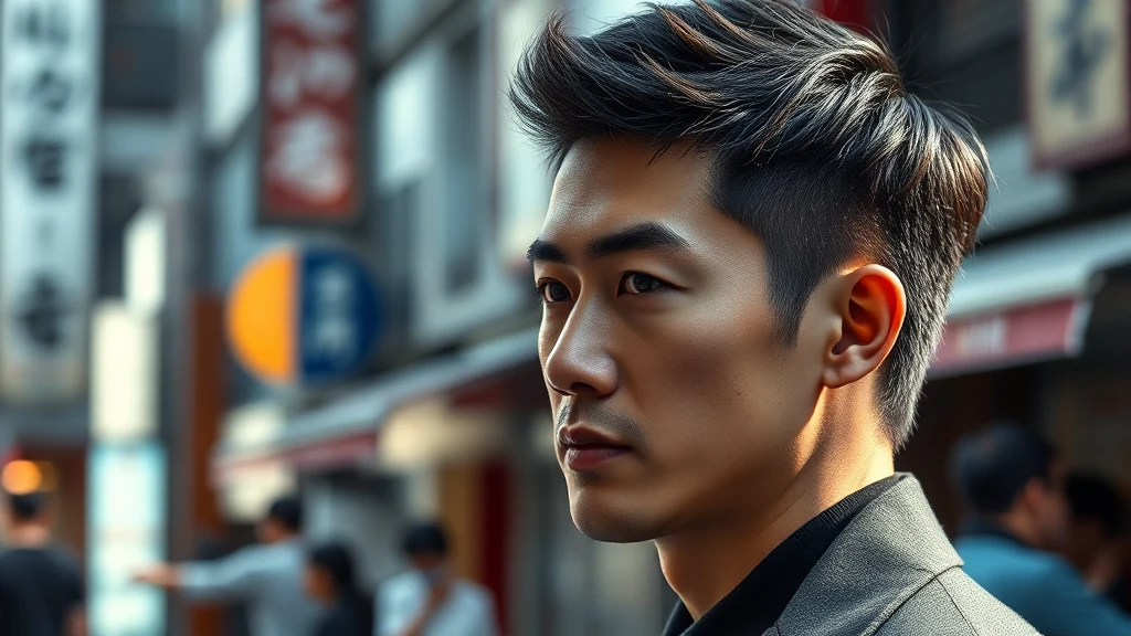 Japanese Hairstyles for Men: 12 Classic and Modern Cuts (2026 Guide) — Japanese man with modern hairstyle