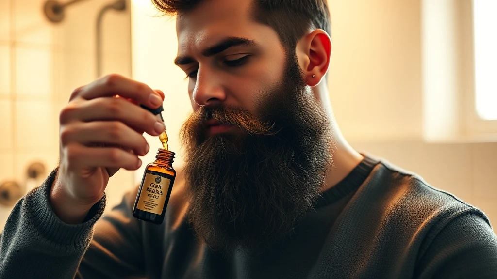 Jewish Beard Care: Oils, Balms, and Maintenance for Every Level of Observance — man applying beard oil to beard