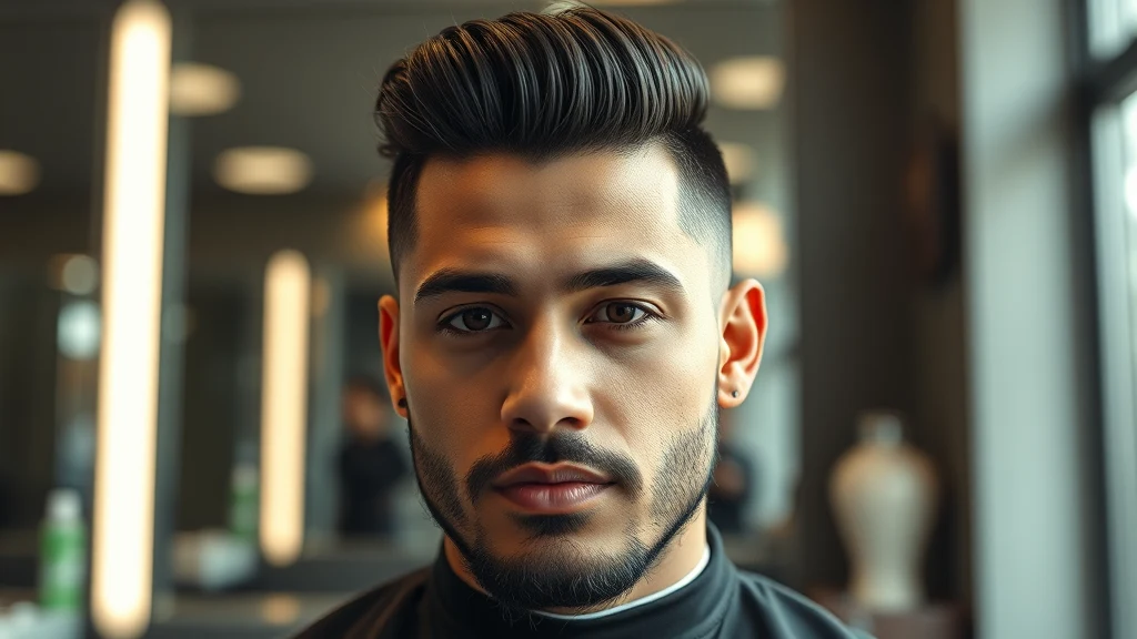 Latino Men’s Skincare Routine: Simple Steps for Olive and Brown Skin — Latino man with stylish haircut