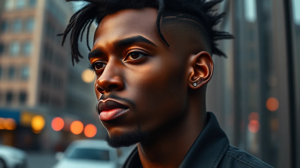 Mohawk Hairstyles for Black Men: 15 Styles That Go Hard (2026) — man with mohawk hairstyle