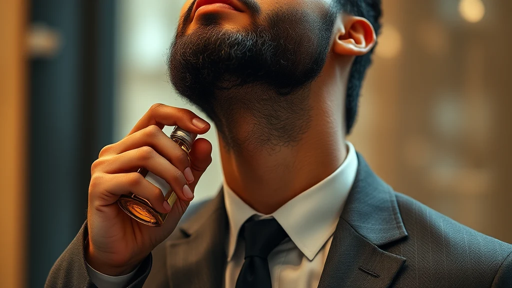 Oud for Beginners: Your First Fragrance Guide — man applying cologne