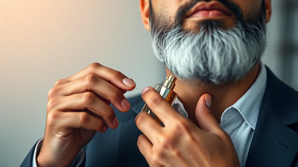 Oud Fragrance Layering Guide: How to Build a Signature Scent — man applying cologne