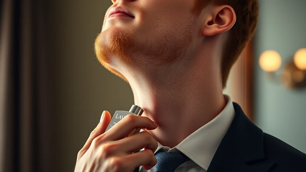 Fragrance for Redhead Men: How Your Skin Chemistry Affects the Way Cologne Smells — man applying cologne