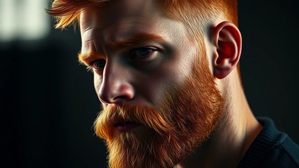 Beard Styles That Look Best on Redhead Men: From Stubble to Full Beard — man with well-groomed beard