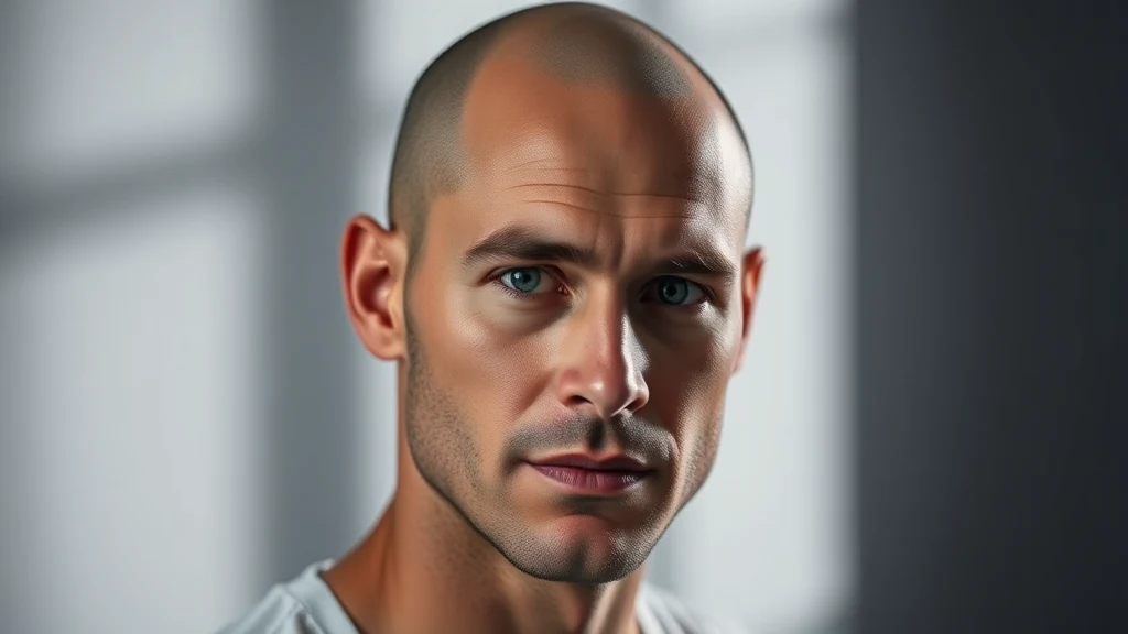 Shaved Head Dandruff: Why It Happens and How to Fix It — confident man with shaved bald head