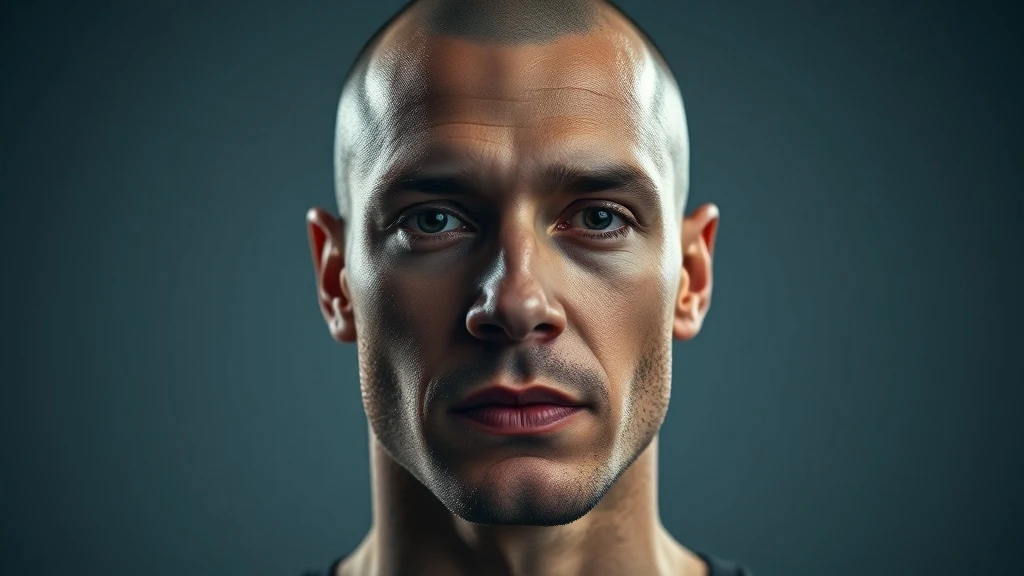 Shaved Head Dandruff: Why It Happens and How to Fix It — confident man with shaved bald head