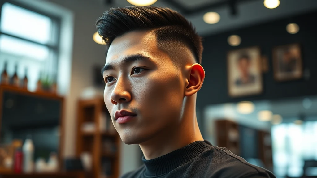 Soft Taper Haircut for Asian Men: The Modern Low-Key Alternative to Fades — man with fresh fade haircut