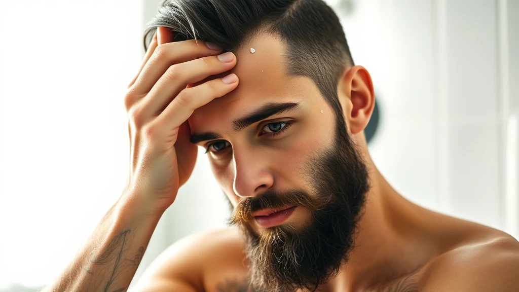 Turban Hair Care: Scalp Health, Traction Prevention, and Daily Routine — man applying scalp treatment