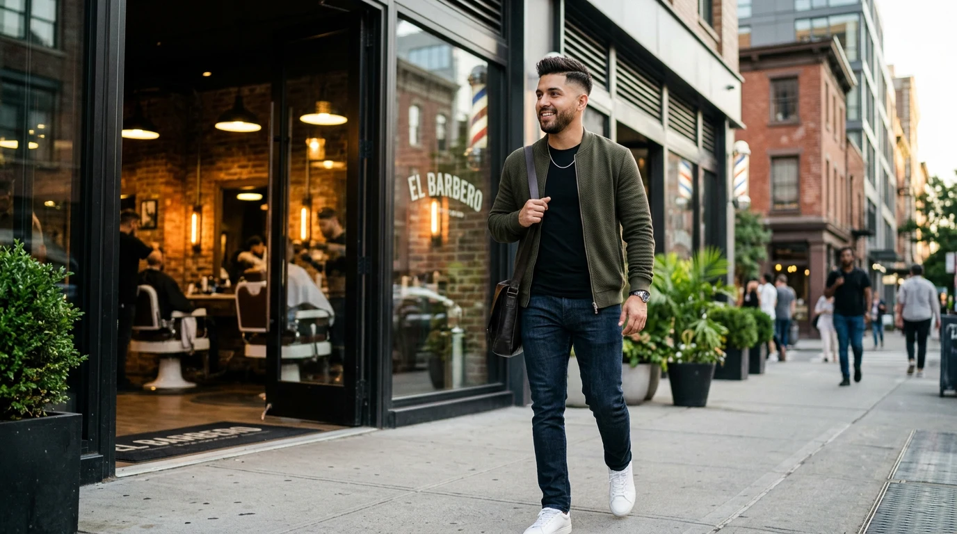 Best Latino Barbers in Austin (2026) — Latino man with stylish haircut