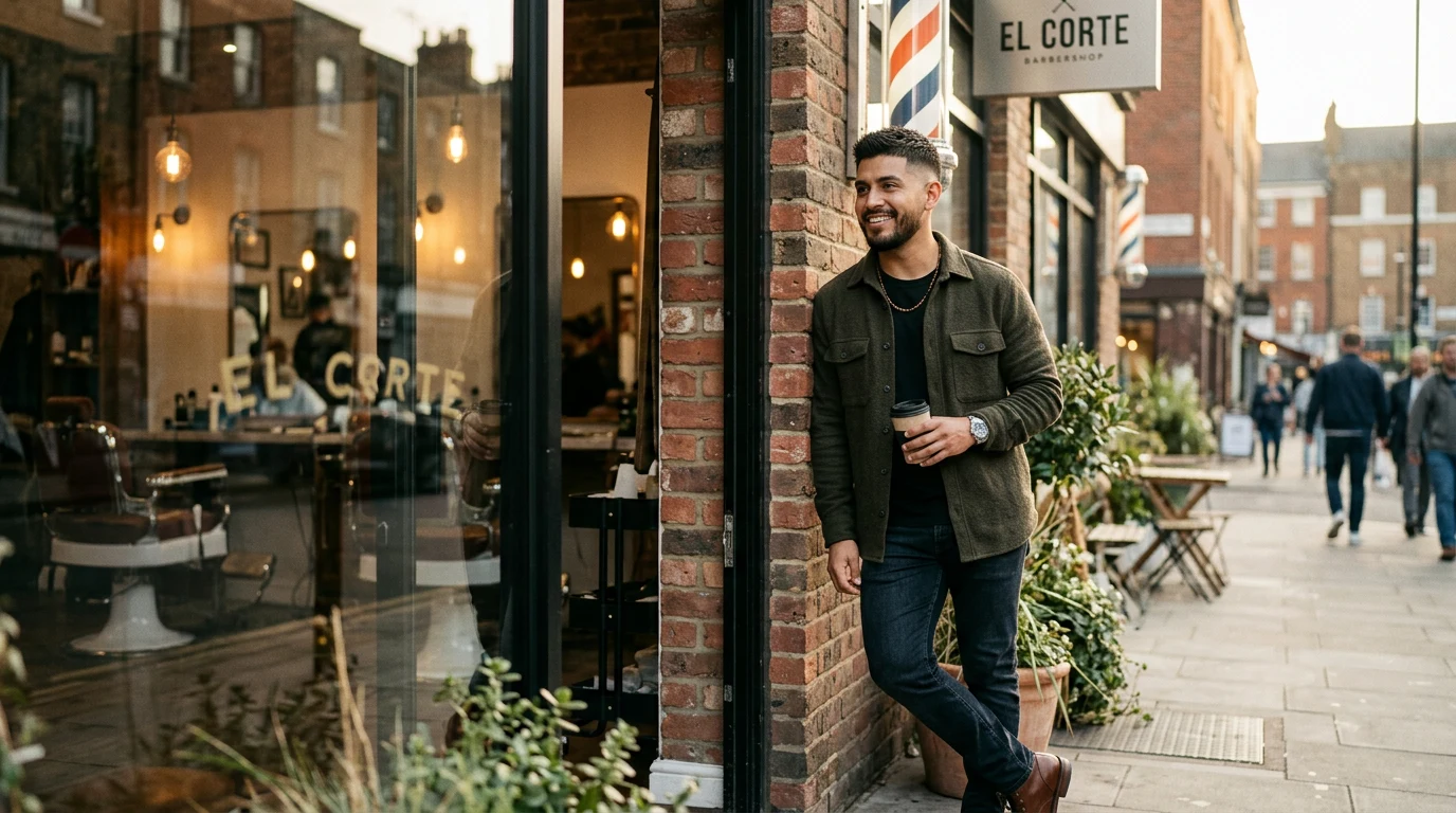 Best Latino Barbers in Denver (2026) — Latino man with stylish haircut