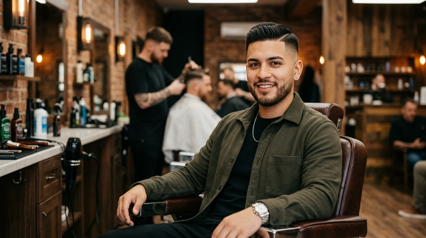 Best Latino Barbers in El-Paso (2026) — Latino man with stylish haircut