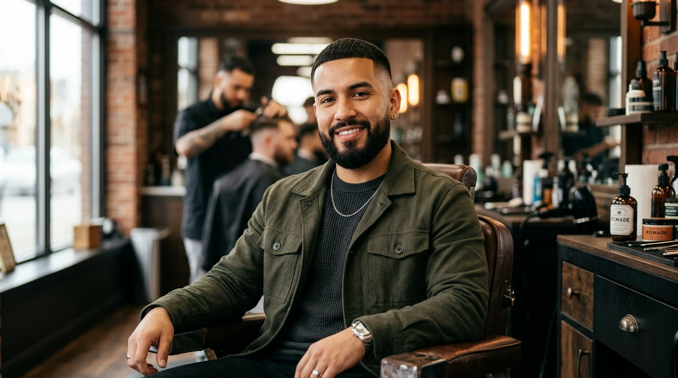 Best Latino Barbers in Hialeah (2026) — Latino man with stylish haircut
