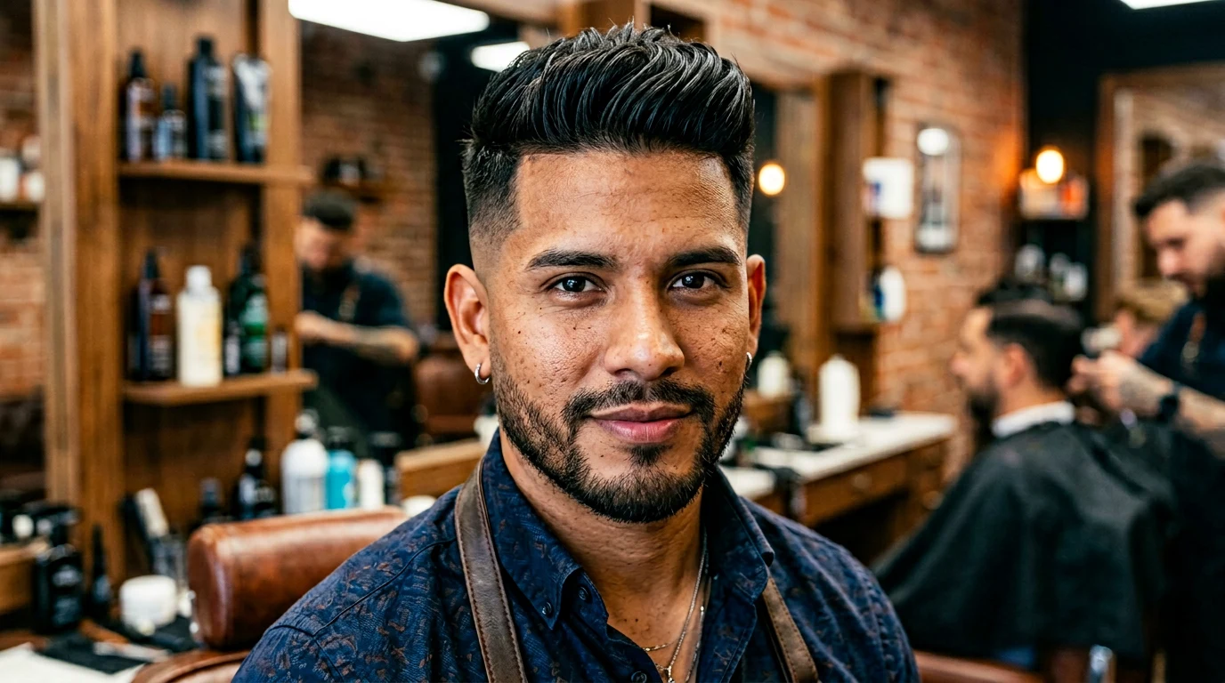 Best Latino Barbers in Hialeah (2026) — Latino man with stylish haircut