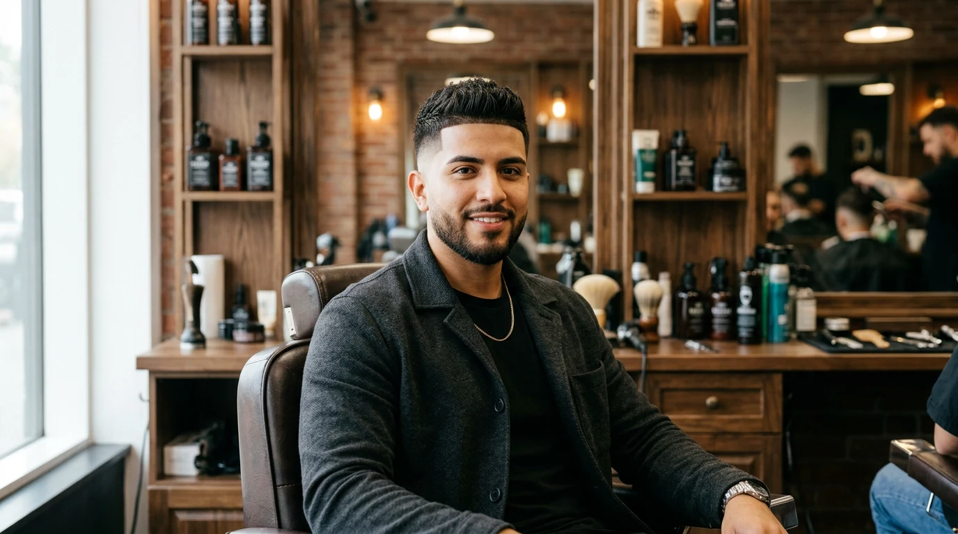 Best Latino Barbers in Las-Vegas (2026) — Latino man with stylish haircut