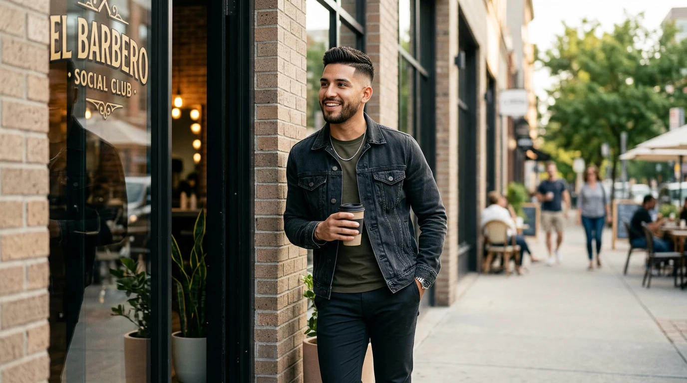 Best Latino Barbers in Los-Angeles (2026) — Latino man with stylish haircut