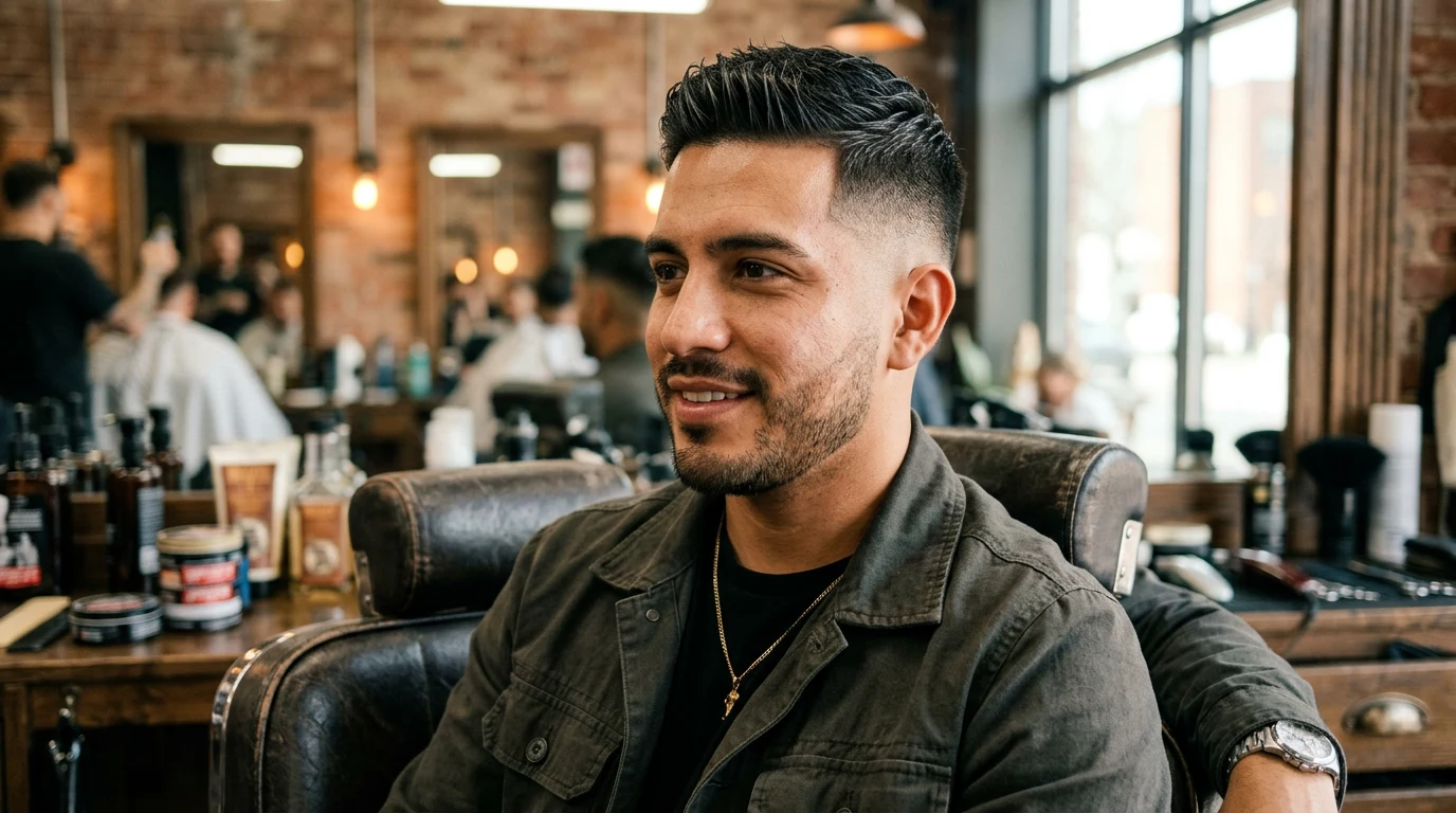 Best Latino Barbers in Phoenix (2026) — Latino man with stylish haircut