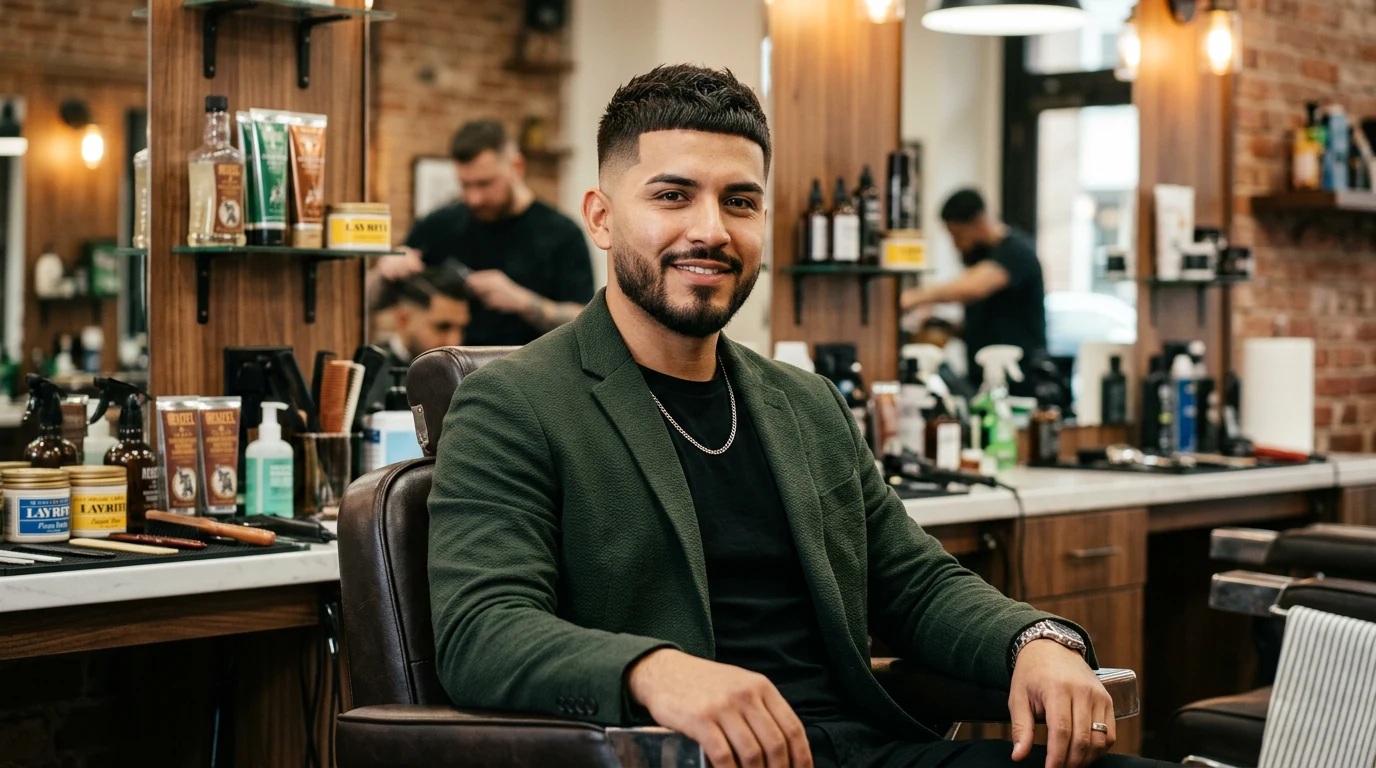 Best Latino Barbers in San-Diego (2026) — Latino man with stylish haircut