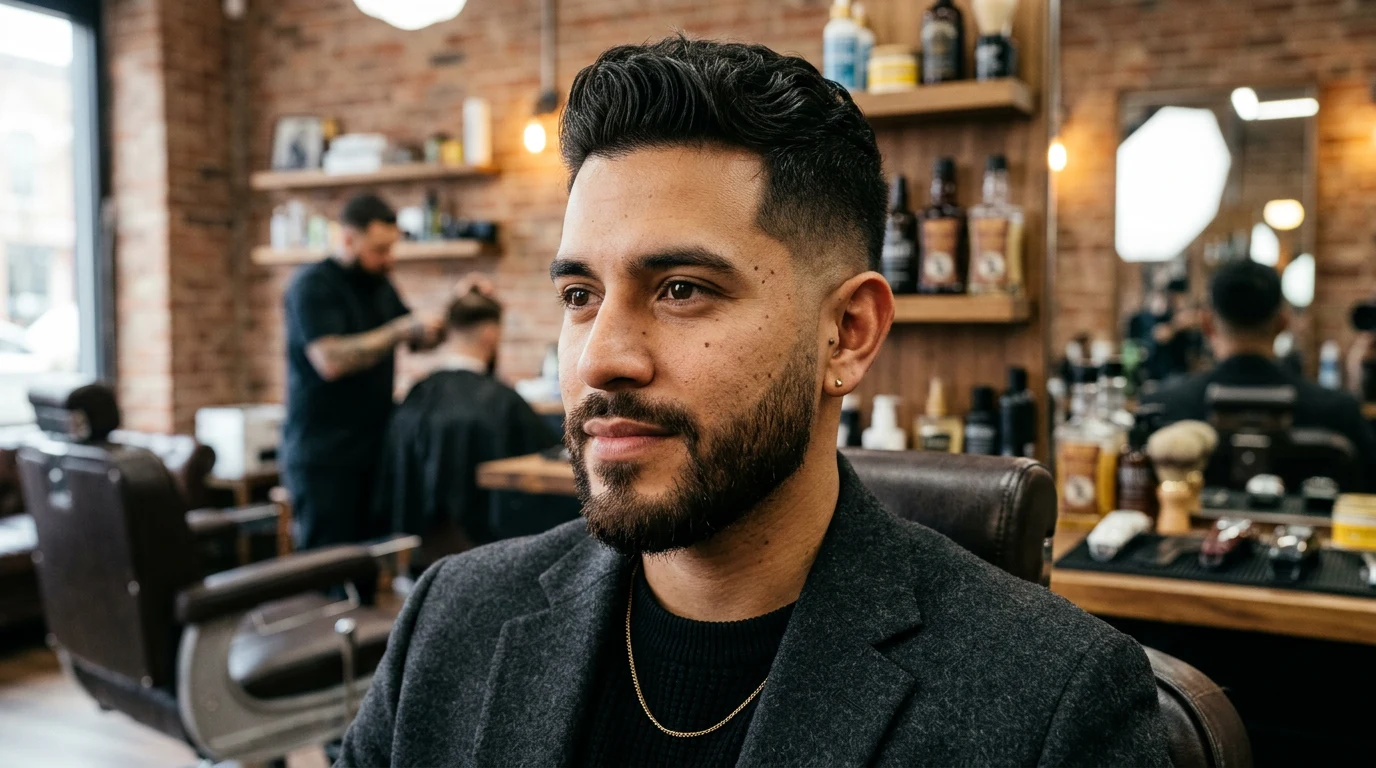 Best Latino Barbers in San-Diego (2026) — Latino man with stylish haircut