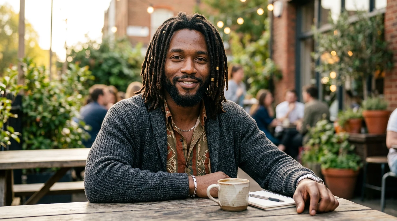 Loc Styles for Men: 20+ Looks from Starter to Mature Locs — man with dreadlocks