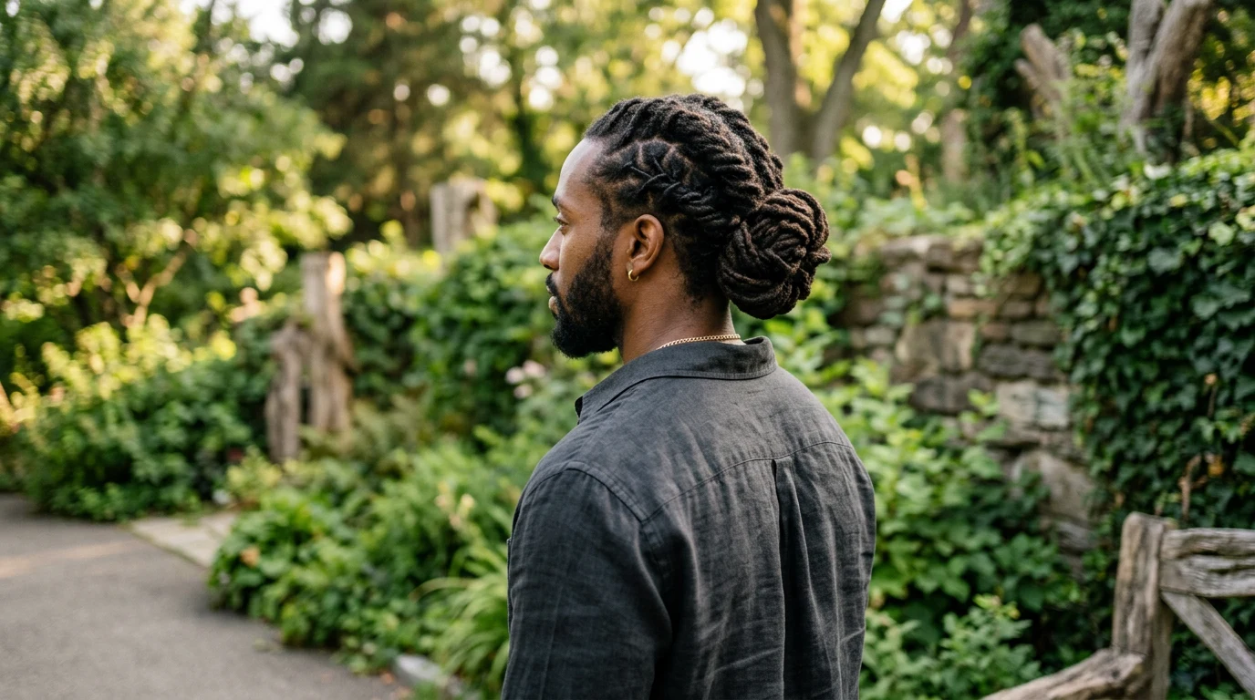 Loc Styles for Men: 20+ Looks from Starter to Mature Locs — man with dreadlocks
