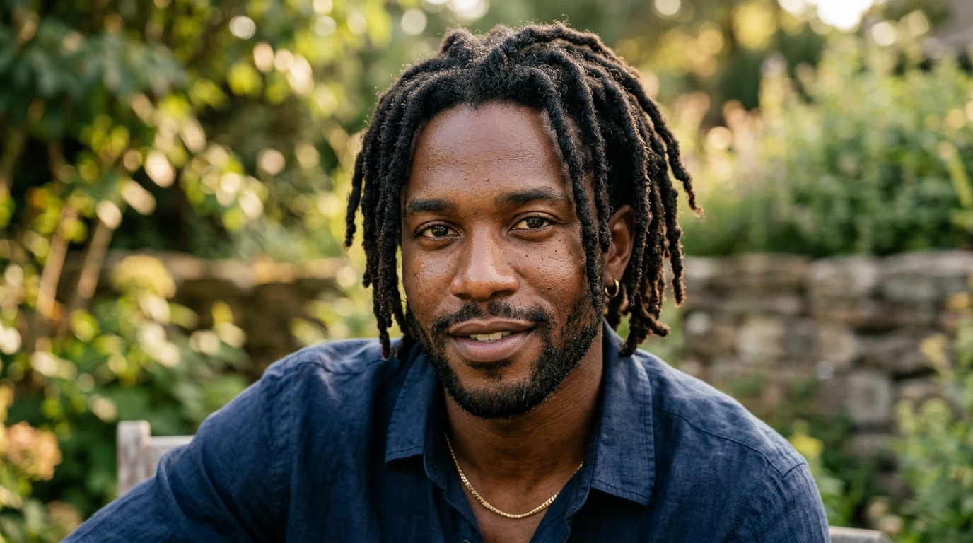 Loc Styles for Men: 20+ Looks from Starter to Mature Locs — man with dreadlocks