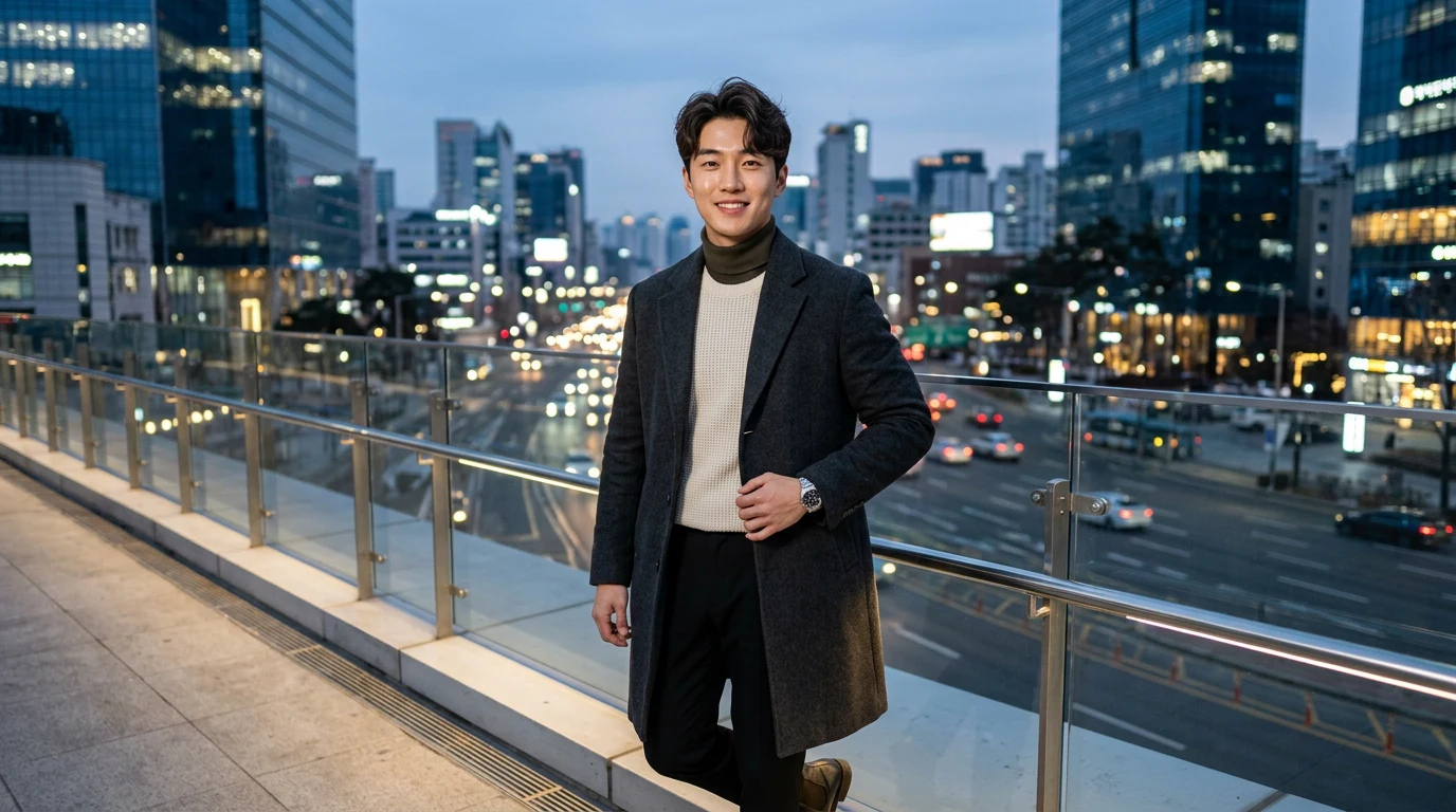 Two Block Haircut: The Complete Guide to Korea’s Most Popular Men’s Cut — Asian man with stylish haircut