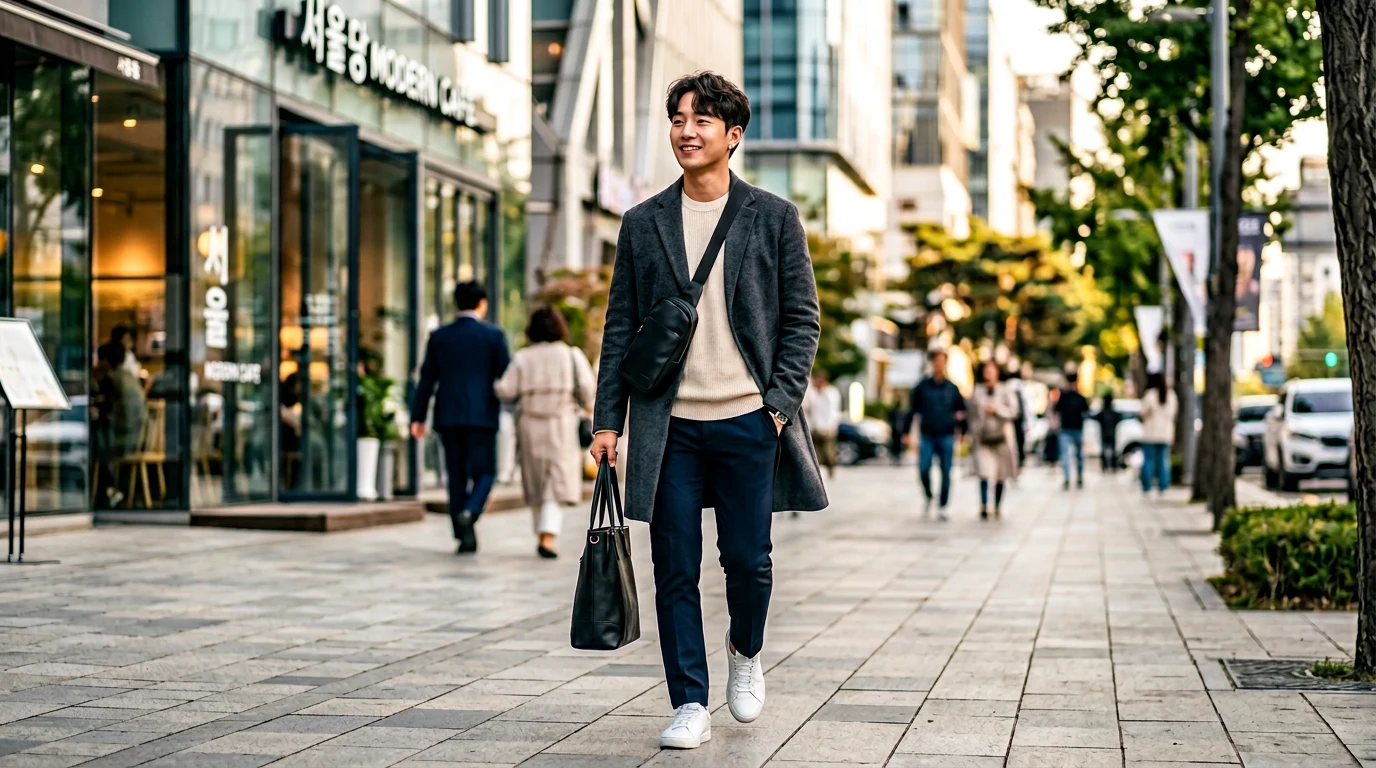 Two Block Haircut: The Complete Guide to Korea’s Most Popular Men’s Cut — Asian man with stylish haircut