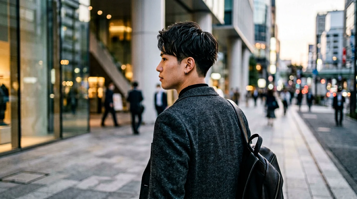 Two Block Haircut: The Complete Guide to Korea’s Most Popular Men’s Cut — Asian man with stylish haircut