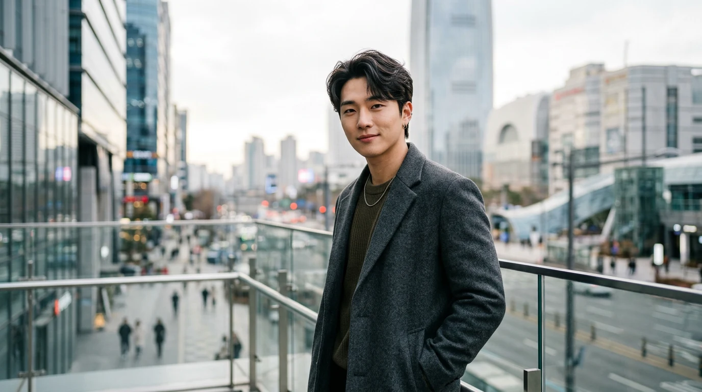 Two Block Haircut: The Complete Guide to Korea’s Most Popular Men’s Cut — Asian man with stylish haircut