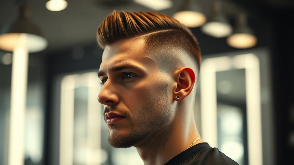 How to Do a Fade at Home: A Beginner’s Step-by-Step Guide — man with fresh fade haircut