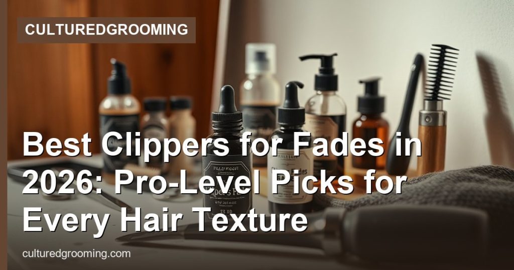 Best Clippers for Fades in 2026: Pro-Level Picks for Every Hair Texture - CulturedGrooming