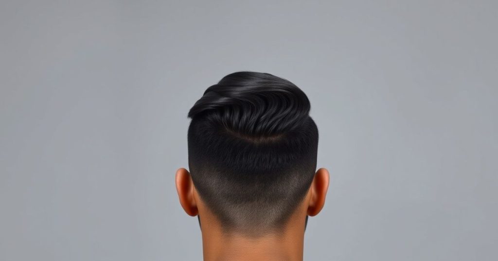 Bangladeshi men's hairstyles: a short tapered crop with a matte finish for humid weather